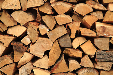 Image showing nice firewood texture 