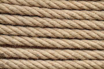 Image showing old rope texture