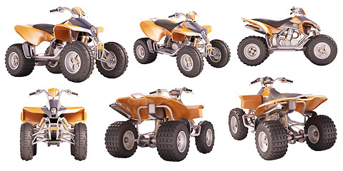 Image showing ATV Quad Bike