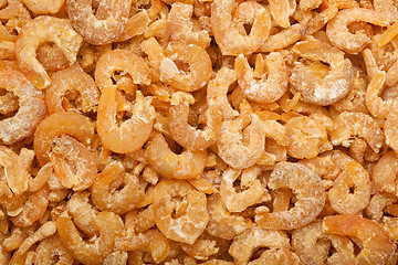 Image showing Dried shrimps