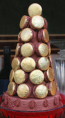 Image showing Macaroons Cake