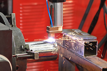 Image showing Welding Sparks