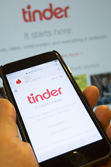 Image showing Tinder