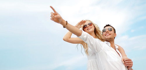 Image showing couple at seaside