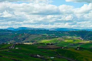 Image showing lovely green lush countryside 