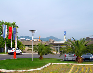 Image showing typical modern 4 star hotel Podgorica Montenegro Europe