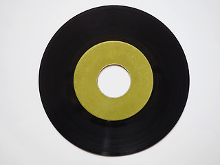 Image showing Vinyl record 45 rpm