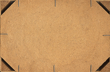 Image showing Brown pressed cardboard background