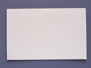 Image showing Blank paper tag label