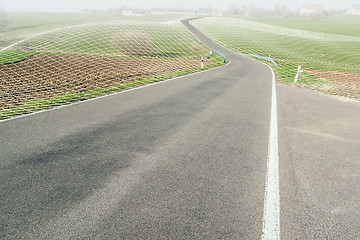 Image showing small rural road