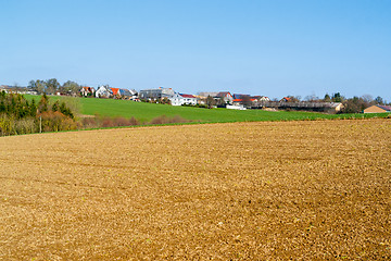 Image showing rural village in Hohenlohe