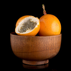 Image showing Passion fruit maracuja granadilla