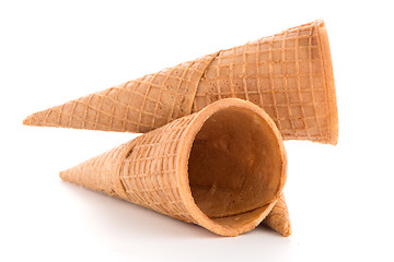 Image showing Wafer cones