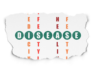 Image showing Healthcare concept: Disease in Crossword Puzzle