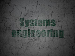 Image showing Science concept: Systems Engineering on grunge wall background