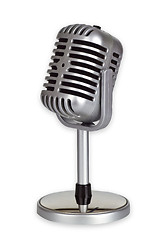 Image showing Retro Microphone