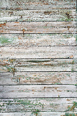 Image showing old wooden wall