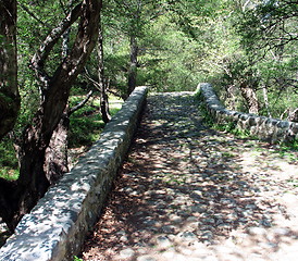 Image showing Over the bridge. Cyprus