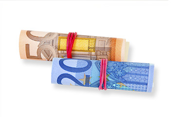 Image showing Euro Banknotes