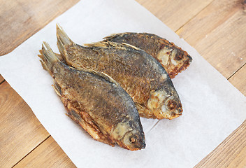 Image showing fried fish