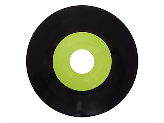 Image showing Vinyl record 45 rpm