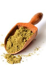 Image showing hemp protein powder