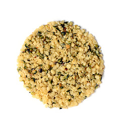Image showing shelled hemp seeds