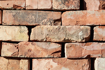 Image showing Background of vintage brick wall