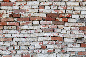 Image showing Background of vintage brick wall