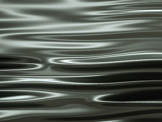 Image showing metallic cloth with waves and ripples
