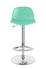 Image showing Front view of bar stool