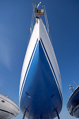 Image showing boat in dry dock