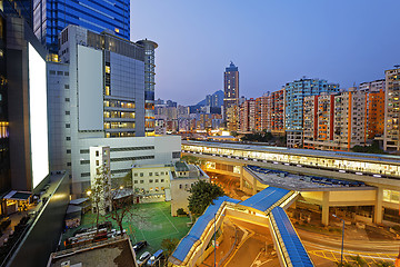 Image showing kwun tong night