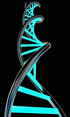 Image showing DNA structure model