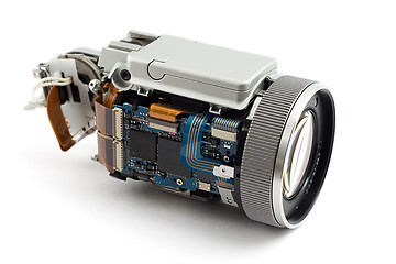 Image showing disassembled camera