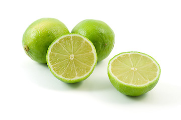 Image showing sliced lime