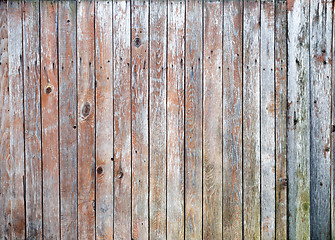 Image showing old wooden wall