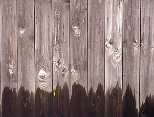 Image showing old wooden wall