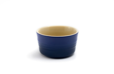 Image showing empty blue ramkin