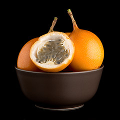 Image showing Passion fruit maracuja granadilla