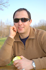 Image showing young man ,smiling