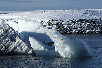 Image showing Glacier lagoon Jokulsarlon, Iceland
