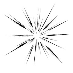Image showing Explode Flash, Cartoon Explosion