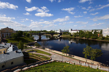 Image showing small road, Belarus  