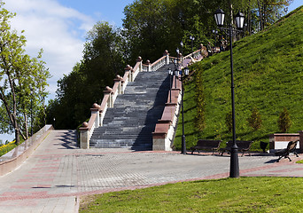 Image showing small road, Belarus  