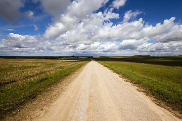 Image showing   small country road 