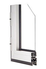 Image showing Aluminium window sample