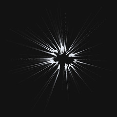 Image showing Cartoon Explosion, Star Burst 