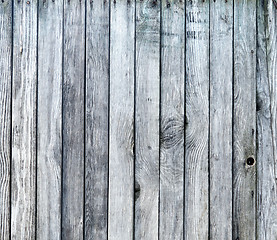 Image showing old wooden wall