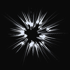 Image showing Explode Flash, Cartoon Explosion